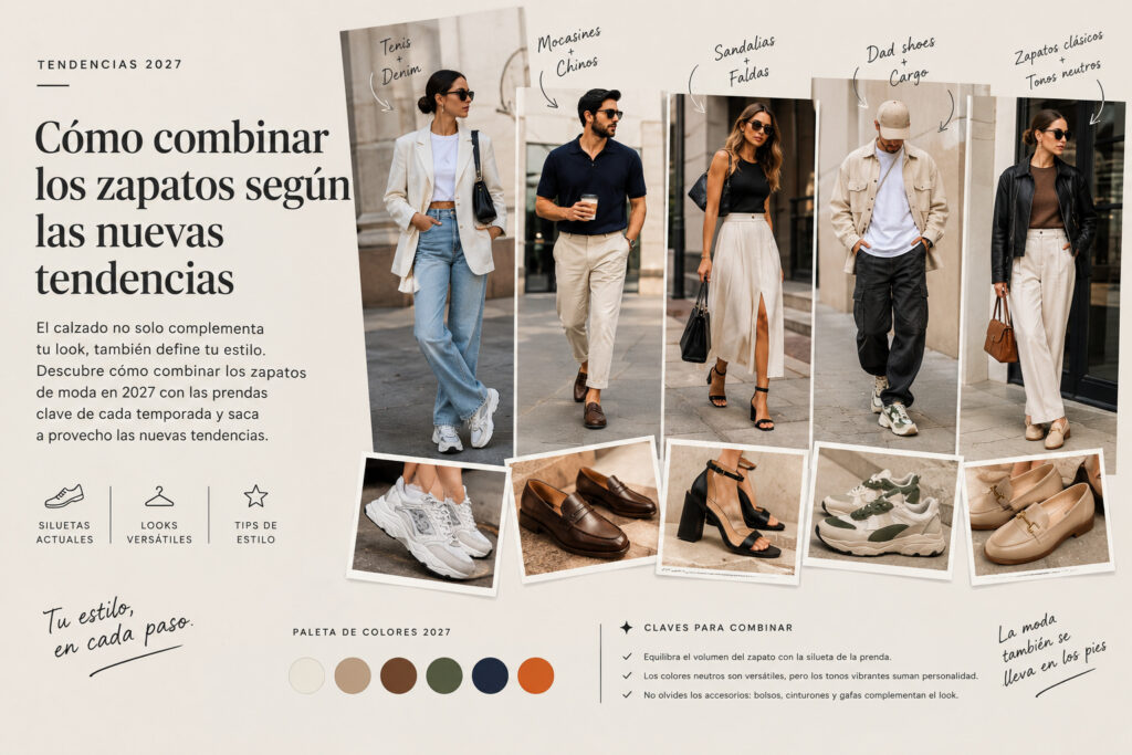 Cómo combinar tus zapatos en 2027